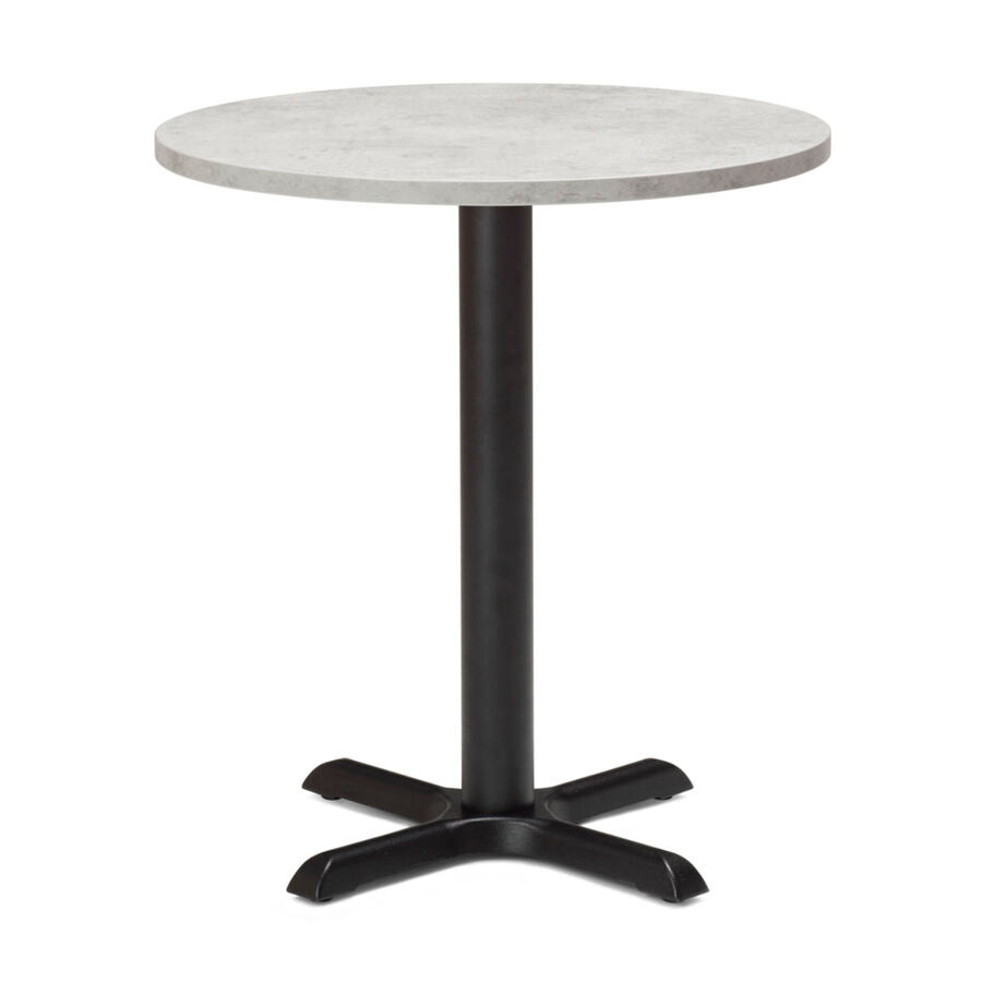 Phoenix Black Dining Base with 700mm Square or Round MFC Top