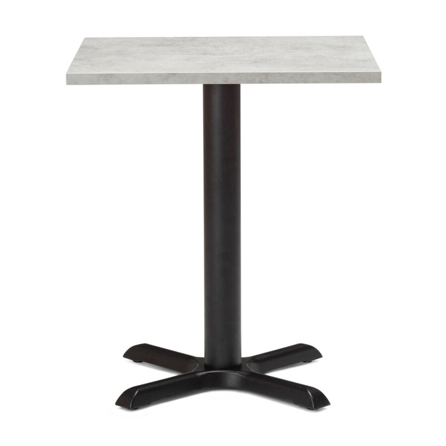 Phoenix Black Dining Base with 700mm Square or Round MFC Top