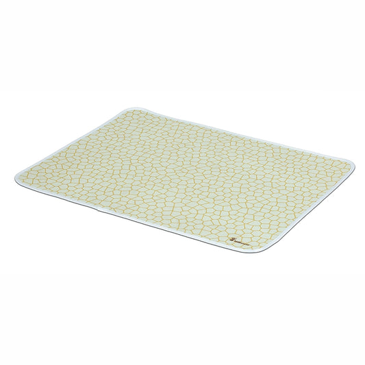 Beige Crackle Mat (2 sizes)