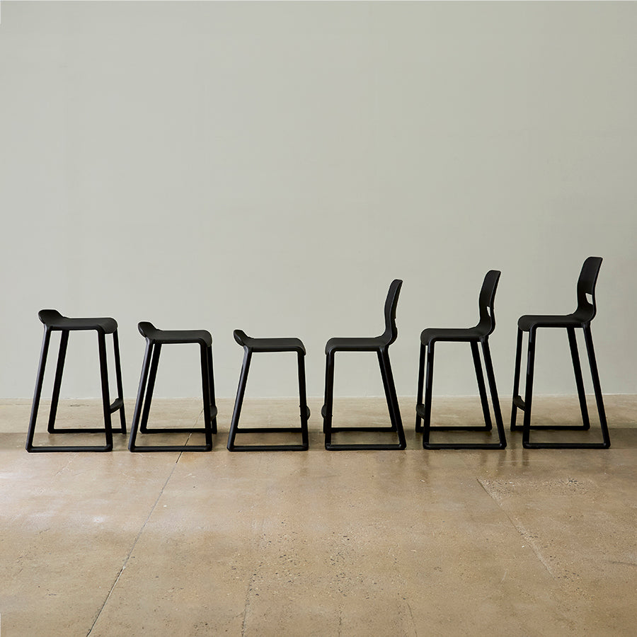 Postura One Piece High Back Stool