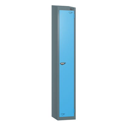 Pure Prime 1 Door Sloping Top Locker H1800xW300xD380mm