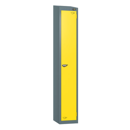 Pure Prime 1 Door Sloping Top Locker H1800xW300xD380mm