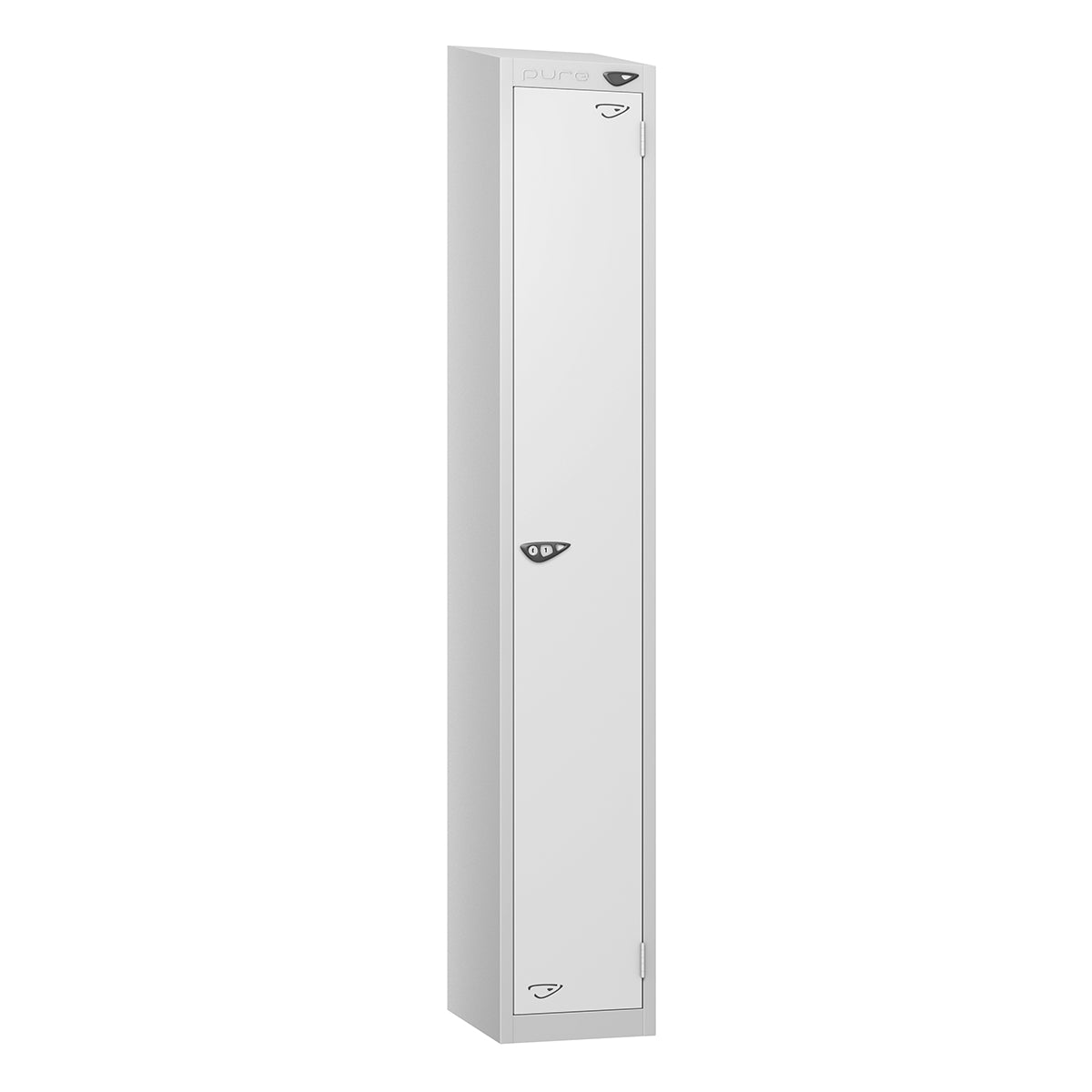 Pure Prime 1 Door Sloping Top Locker H1800xW300xD380mm