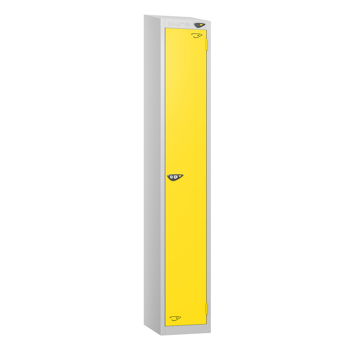 Pure Prime 1 Door Sloping Top Locker H1800xW300xD380mm