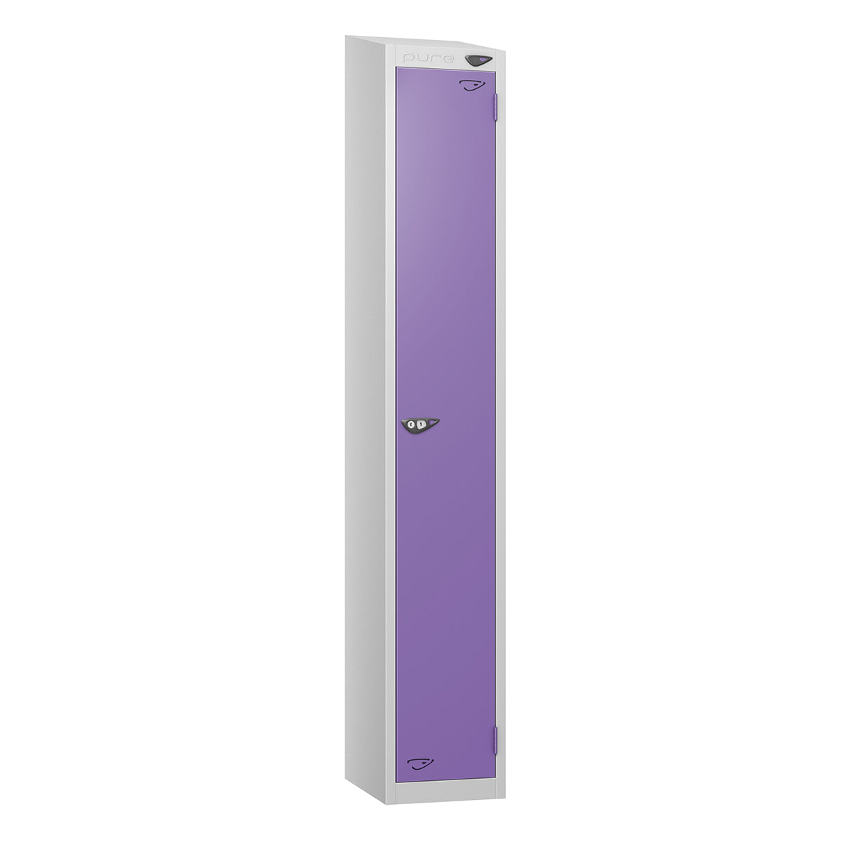 Pure Prime 1 Door Sloping Top Locker H1800xW300xD380mm