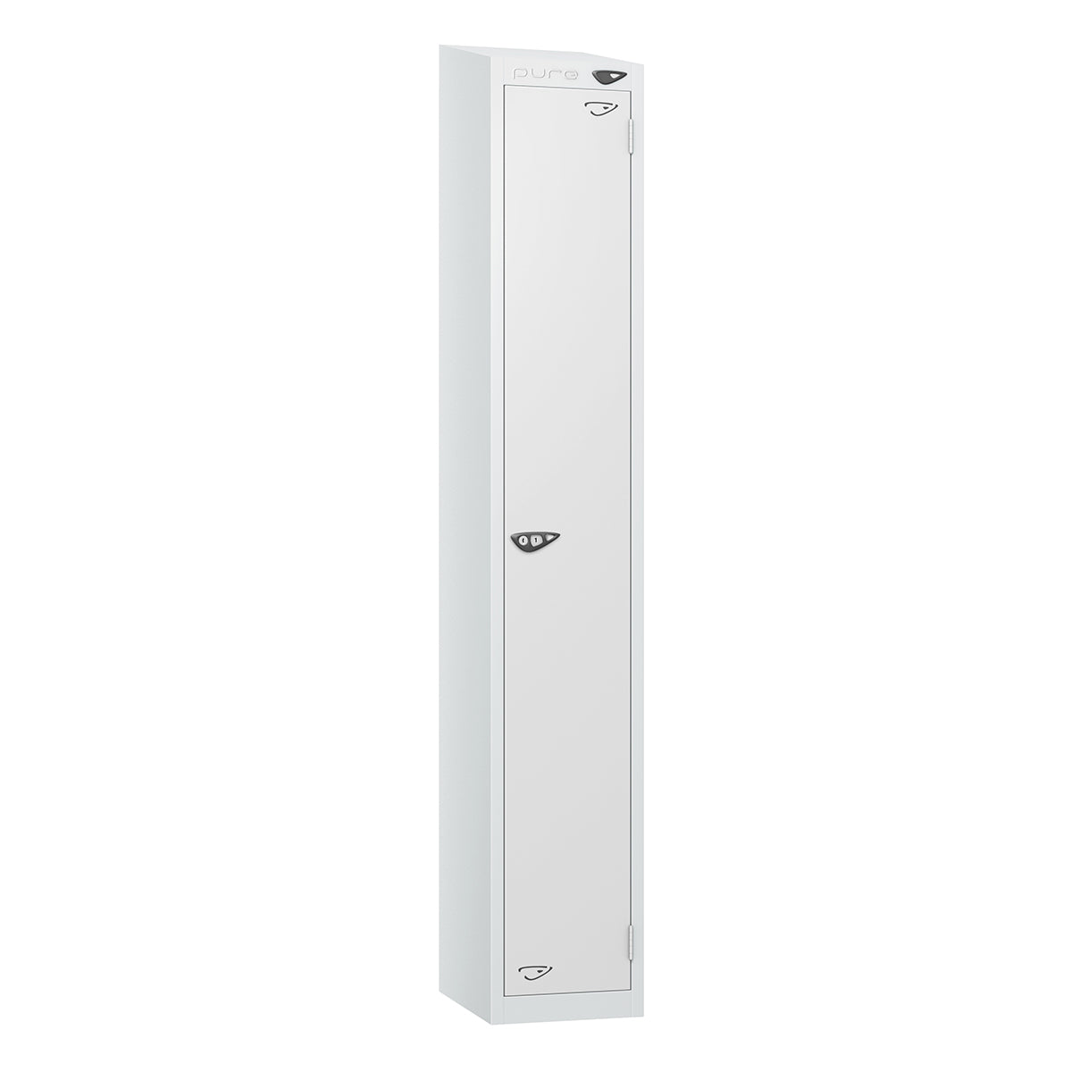 Pure Prime 1 Door Sloping Top Locker H1800xW300xD380mm