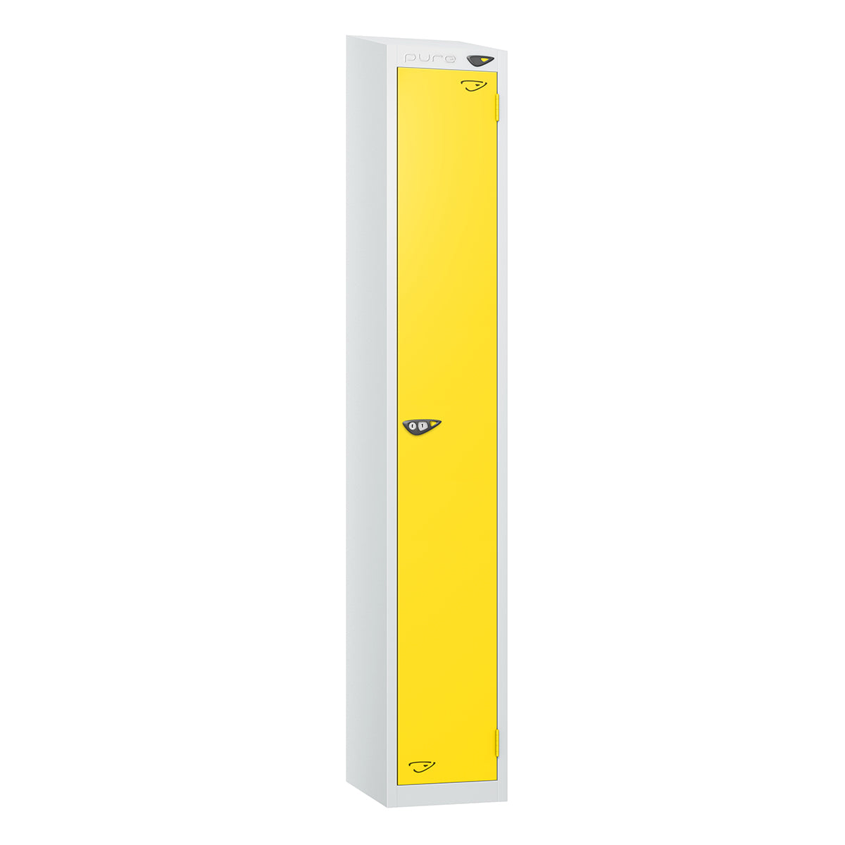 Pure Prime 1 Door Sloping Top Locker H1800xW300xD380mm