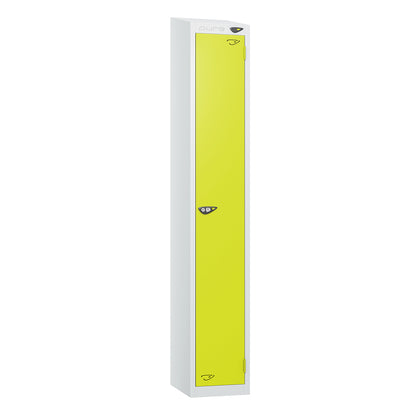 Pure Prime 1 Door Sloping Top Locker H1800xW300xD380mm