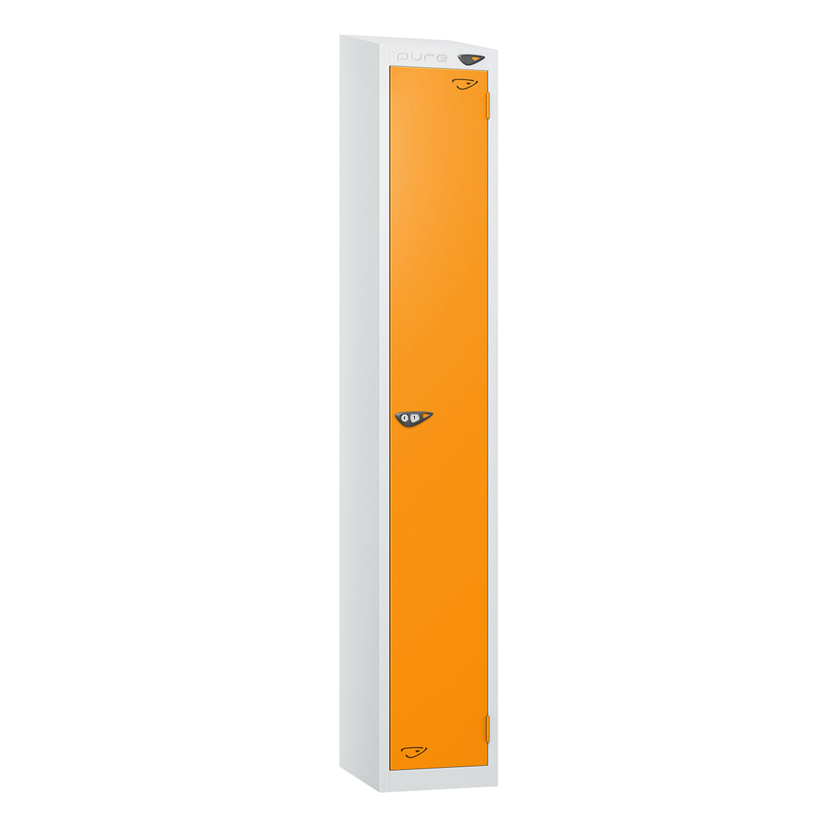 Pure Prime 1 Door Sloping Top Locker H1800xW300xD380mm