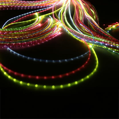 Mains White Twinkle Light Source With 100 1000Mm Rainbow Strands