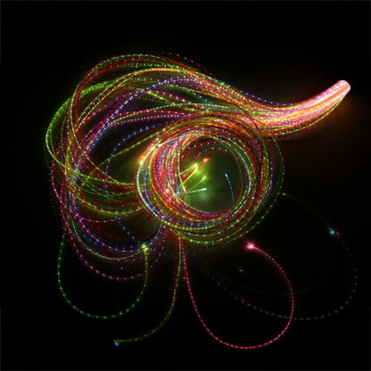 Mains White Twinkle Light Source With 100 1000Mm Rainbow Strands