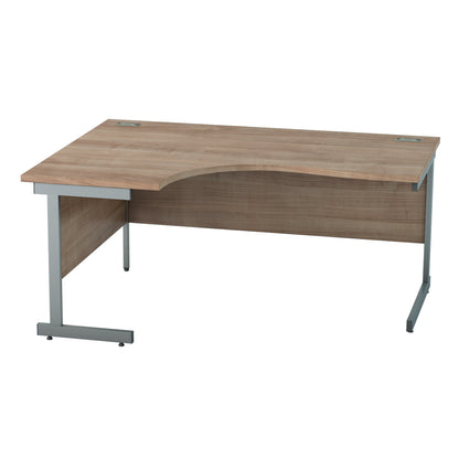 Satellite Cantilever Desk Left Scooped Workstation