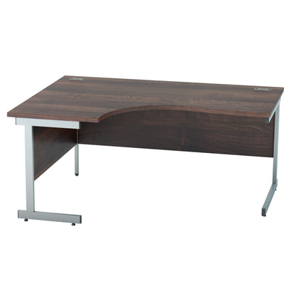 Satellite Cantilever Desk Left Scooped Workstation