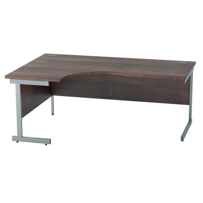 Satellite Cantilever Desk Left Scooped Workstation