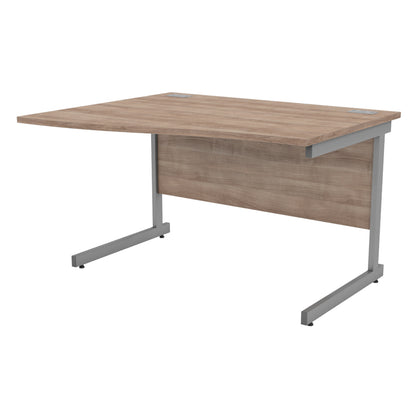 Satellite Cantilever Desk Left Wave Workstation