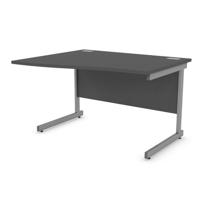 Satellite Cantilever Desk Left Wave Workstation