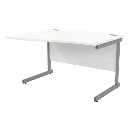 Satellite Cantilever Desk Left Wave Workstation