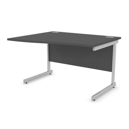 Satellite Cantilever Desk Left Wave Workstation