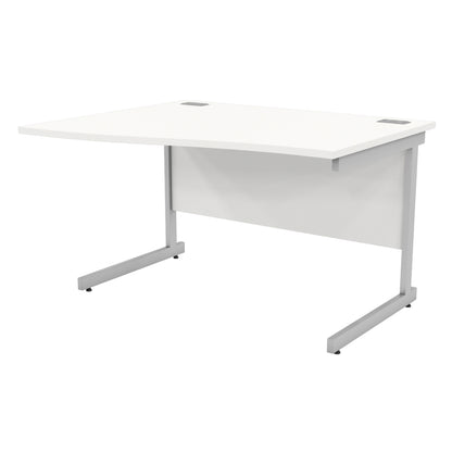 Satellite Cantilever Desk Left Wave Workstation