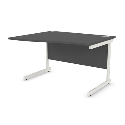 Satellite Cantilever Desk Left Wave Workstation