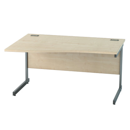 Satellite Cantilever Desk Left Wave Workstation