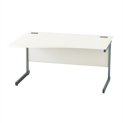 Satellite Cantilever Desk Left Wave Workstation