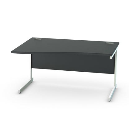 Satellite Cantilever Desk Left Wave Workstation