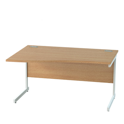 Satellite Cantilever Desk Left Wave Workstation