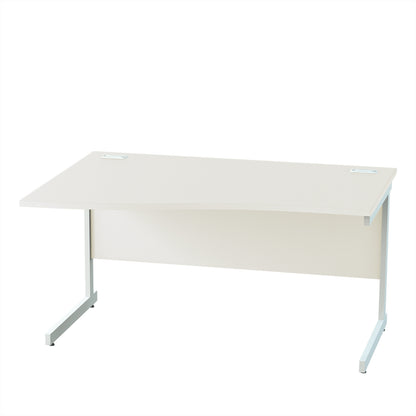 Satellite Cantilever Desk Left Wave Workstation