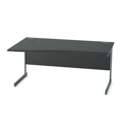 Satellite Cantilever Desk Left Wave Workstation