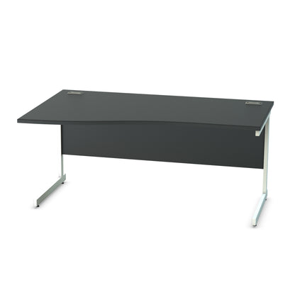 Satellite Cantilever Desk Left Wave Workstation