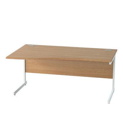 Satellite Cantilever Desk Left Wave Workstation