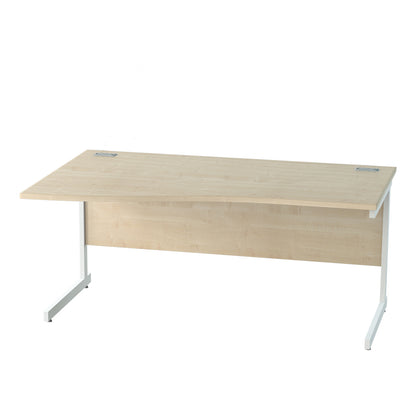 Satellite Cantilever Desk Left Wave Workstation