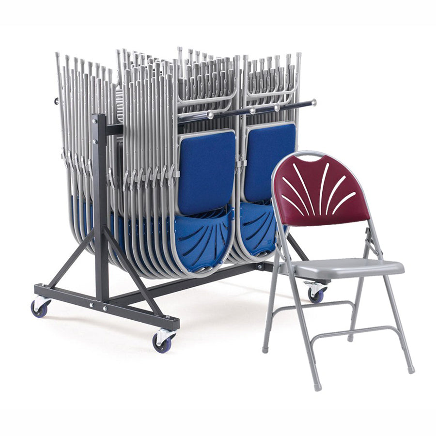 2600 Comfort Back steel Folding Chair Package (36x Chairs - 1x Trolley)