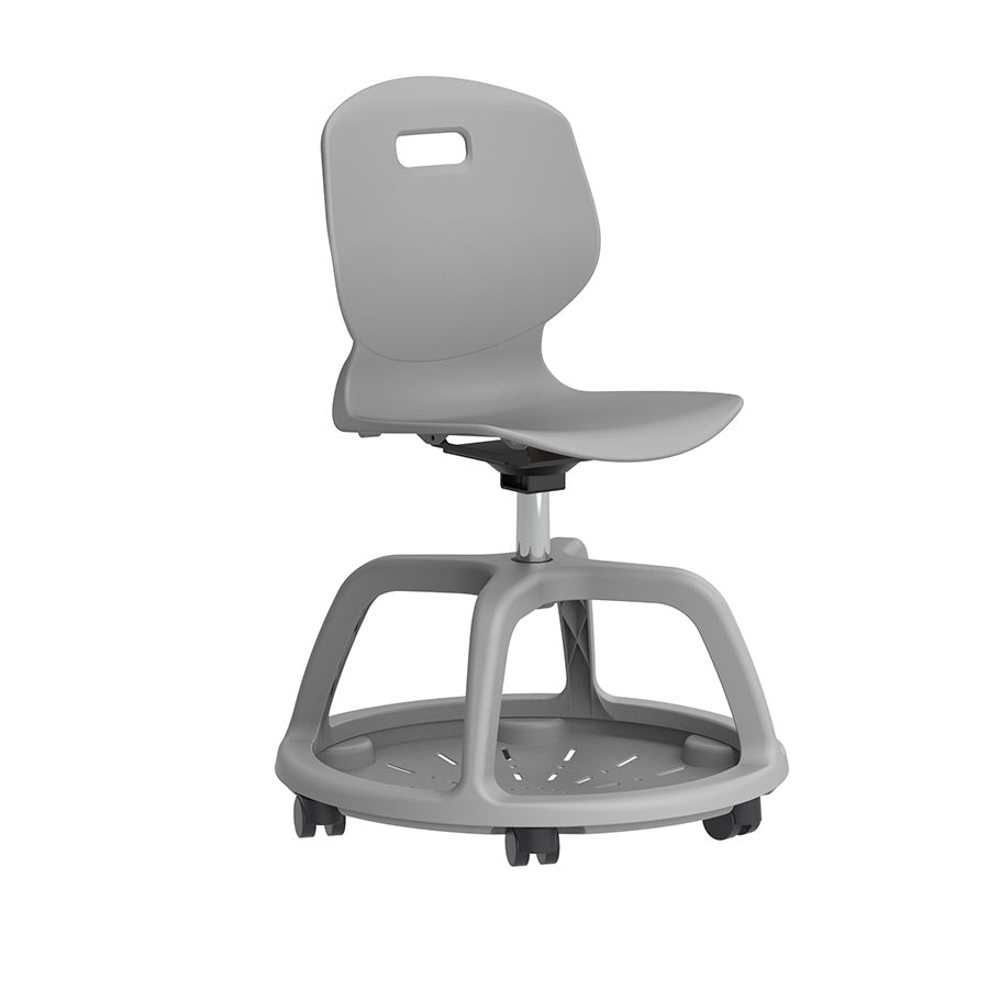 Arc Community Swivel Chair with or without Arm Tablet