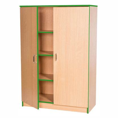 Smart Storage Tall Cupboard with Locking Doors H1500xW1000mm