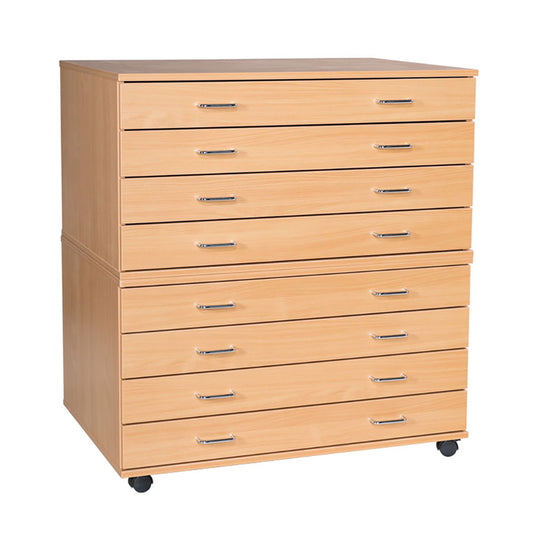 Smart Storage 8 Drawer A1 Mobile Planchest