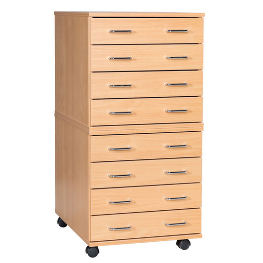 Smart Storage  8 Drawer A2 Mobile Planchest