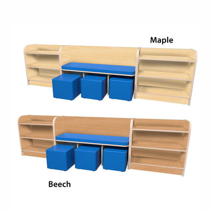 KubbyClass® Reading Bench – Set K