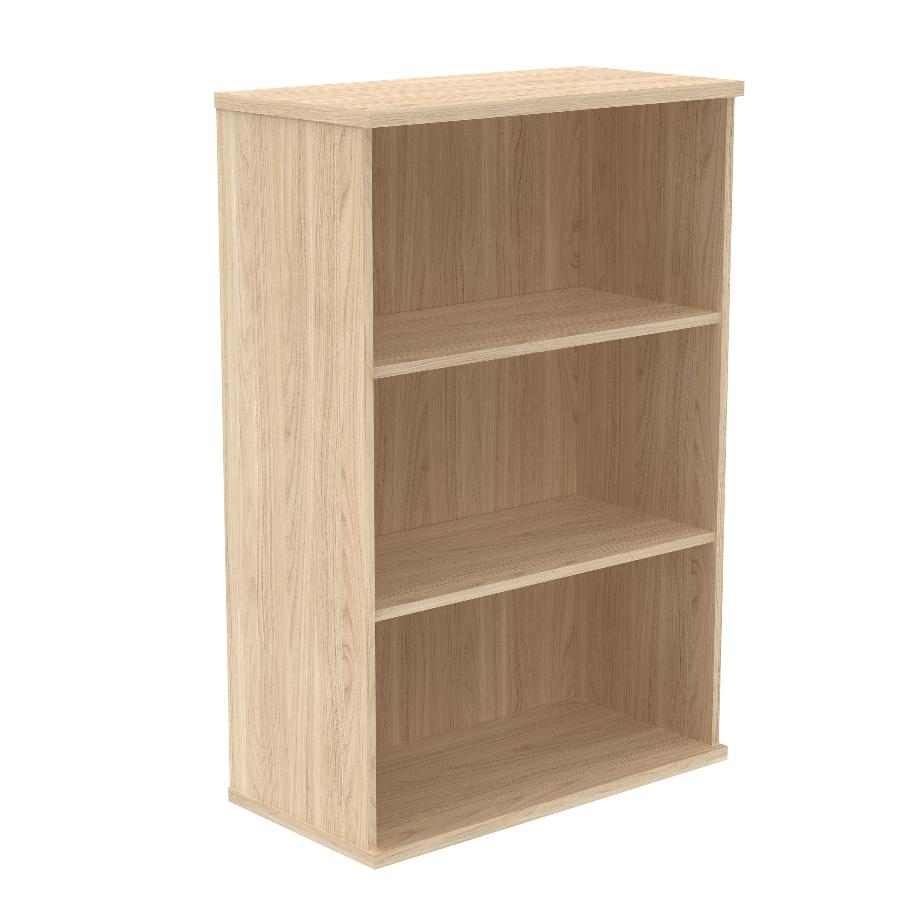 Workspace Now Bookcase 2 shelf Canadian Oak