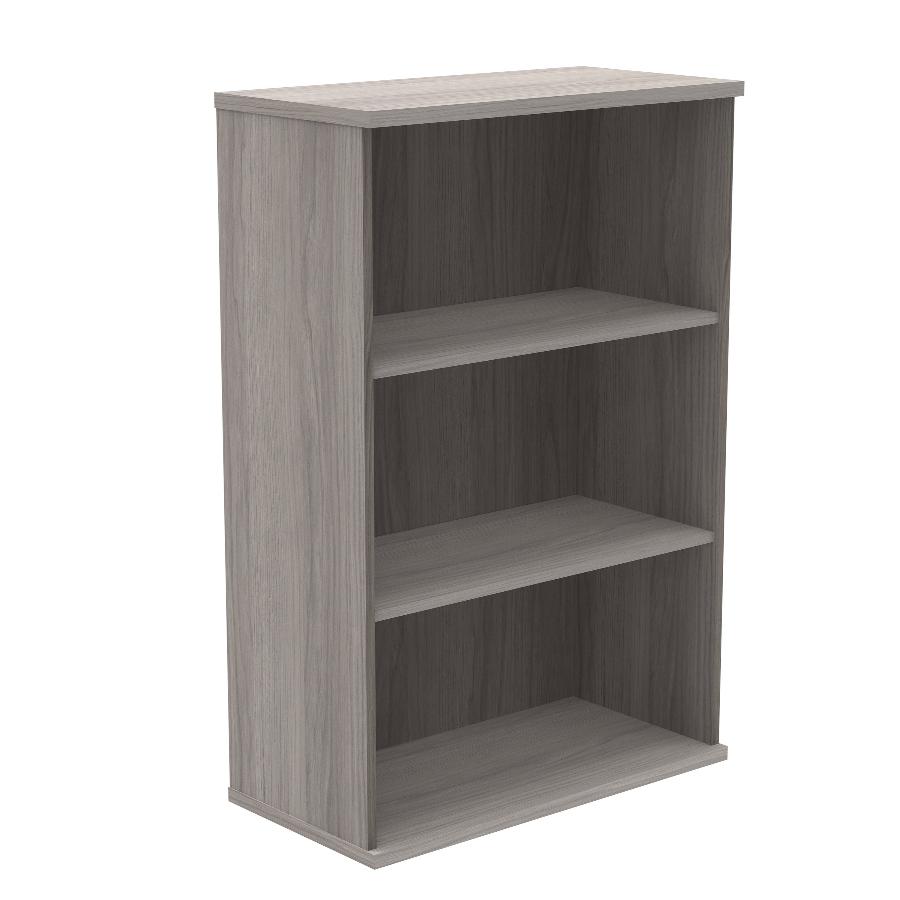 Workspace Now Bookcase 2 shelf Grey Oak