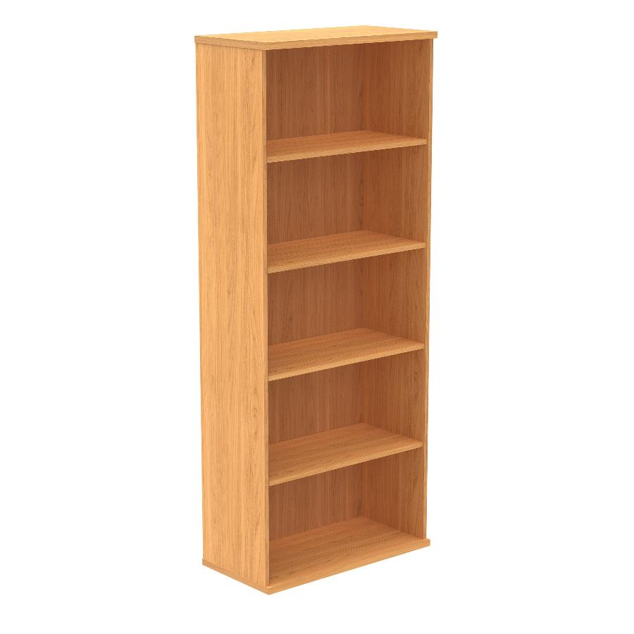 Workspace Now Bookcase 4 shelf Beech