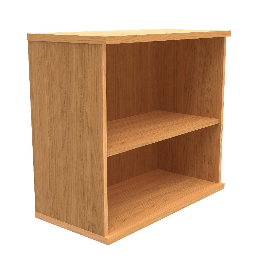 Workspace Now Bookcase Desk High 1 shelf Beech