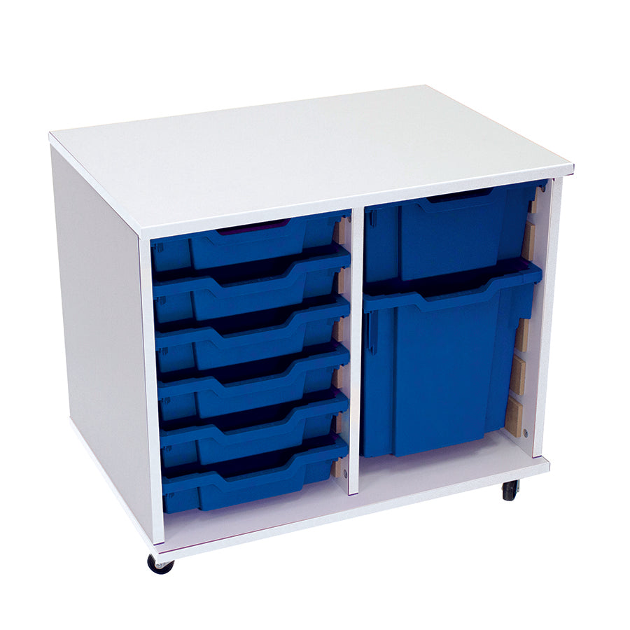 Vibrant 12 Tray Storage Unit Including Trays