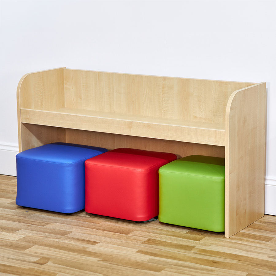 Acorn Early Years Wide Activity Bench With Three Cube Seats