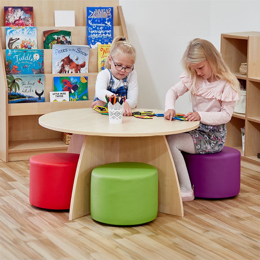 Acorn Early Years Activity Table With Four Dot Seats