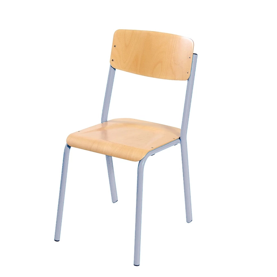 Alpha® 4 Leg Stainless Steel Chair