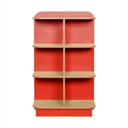 KubbyClass® D-End Cap Library Bookcase (3 Sizes)