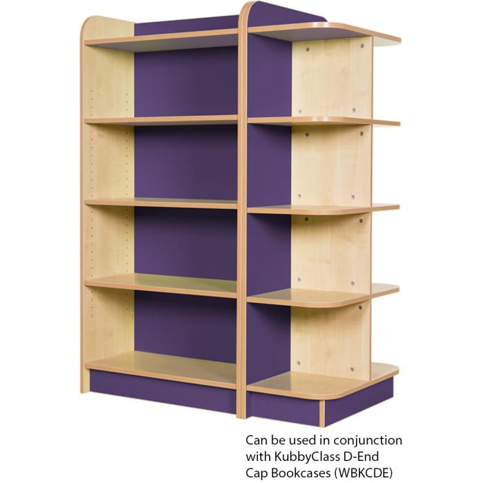 KubbyClass® D-End Cap Library Bookcase (3 Sizes)