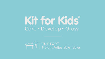 Tuf Top™ Height Adjustable Arc Table